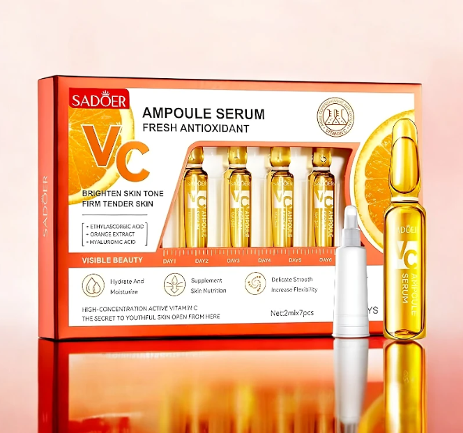 Sérum Facial en Ampollas con Vitamina C – Pack de 7 x 2 ml