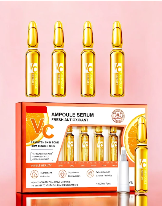Sérum Facial en Ampollas con Vitamina C – Pack de 7 x 2 ml
