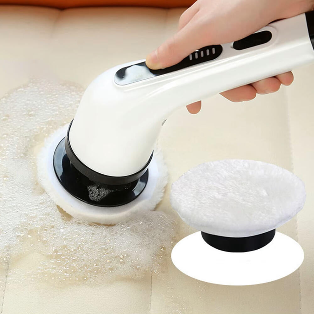 Cepillo Eléctrico de Limpieza Inalámbrico 9 en 1 con Mango Extensible 100 cm