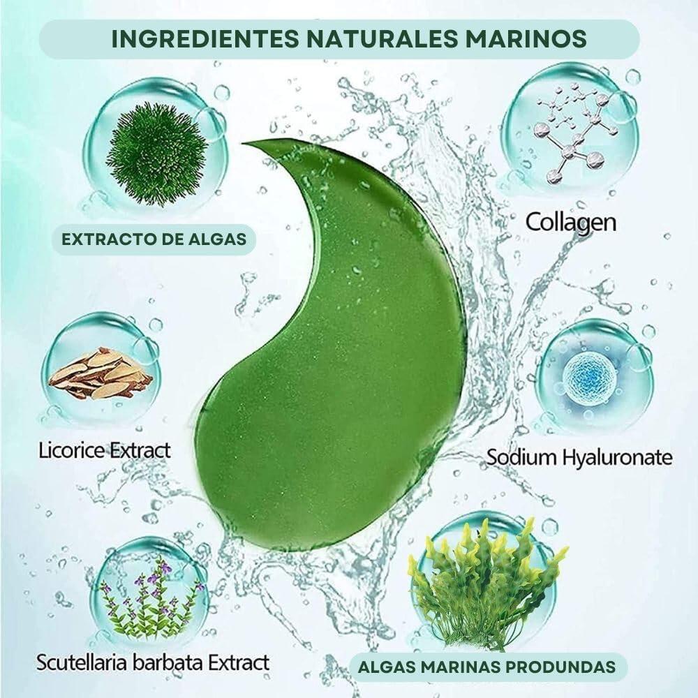 Parches de Hidrogel para Ojos con Colágeno Vegetal – Hidratantes y Refrescantes