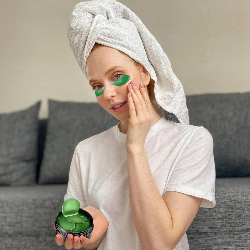 Parches de Hidrogel para Ojos con Colágeno Vegetal – Hidratantes y Refrescantes