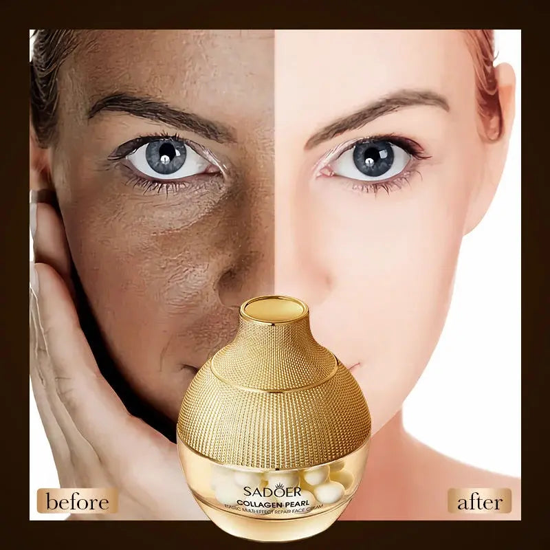 Crema Facial Hidratante con Extracto de Perla 70 g – Hidratación y Luminosidad